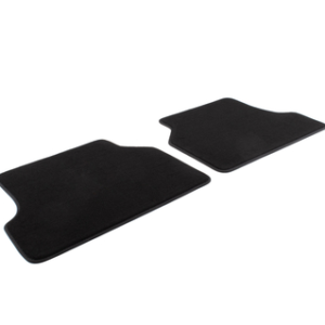 Predpražniki, zadnji del iz premium velurja, črne barve